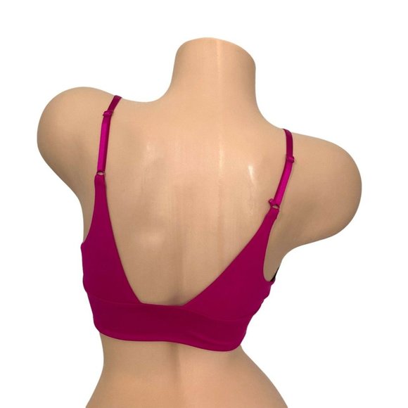 Victoria's Secret SMALL Very Sexy‎ Illusions Soft V-Hardware Plunge Bralette Bra - Picture 4 of 5